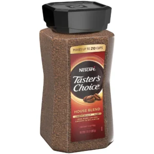 NESCAFÉ Taster's Choice House Blend Instant Coffee – 14 oz (396g) | 12-Pack