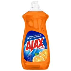 Ajax Ultra Dish Liquid Soap Orange – 28 fl oz (828 mL) | 9-Pack